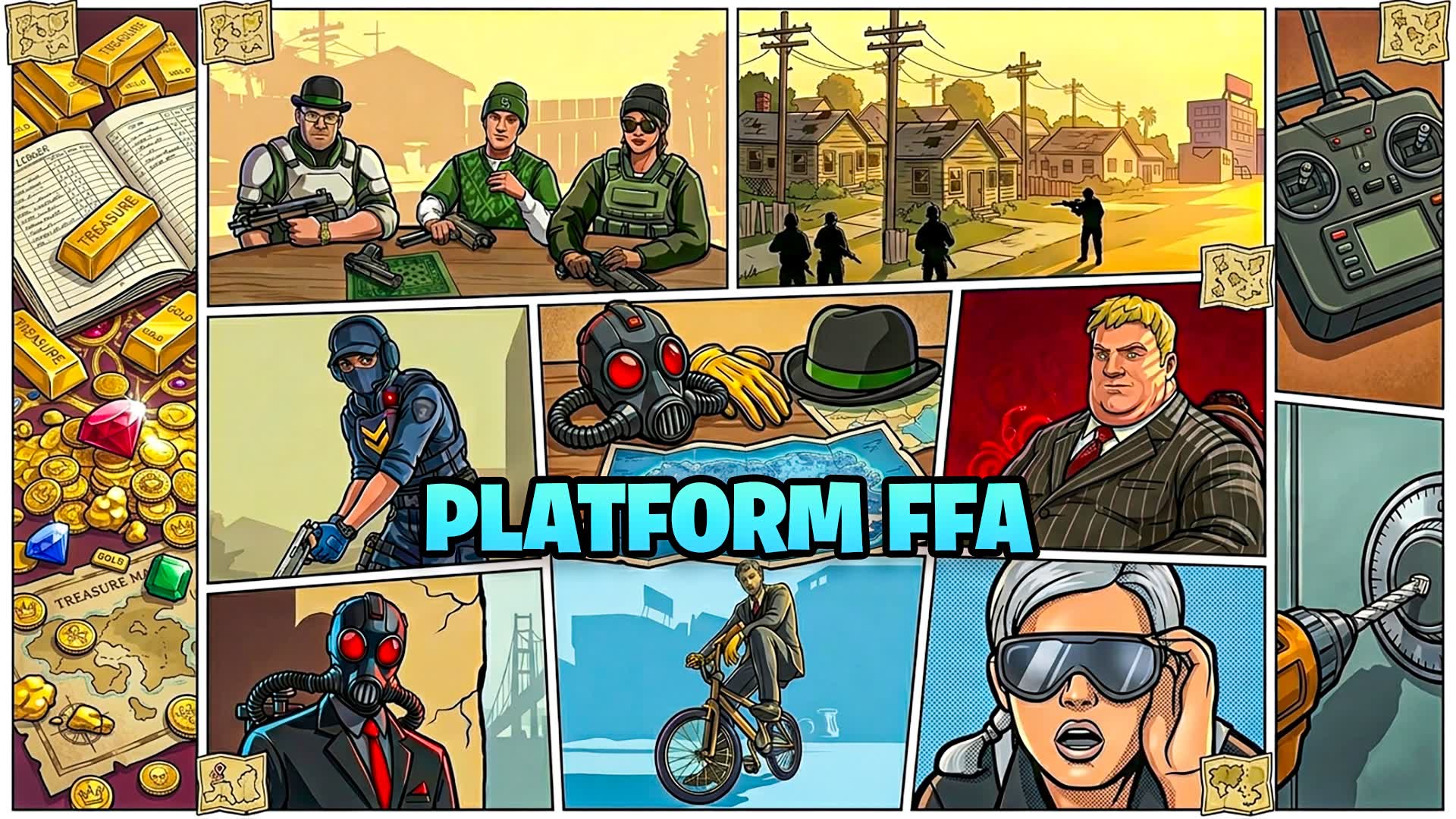 PLATFORM FFA — Fortnite Creative map