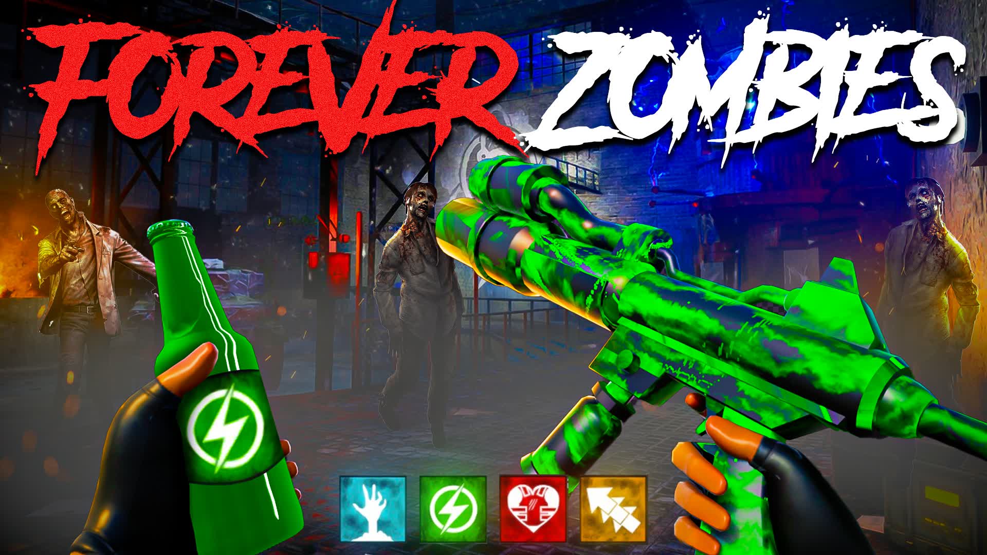 FOREVER ZOMBIES β Fortnite Creative map