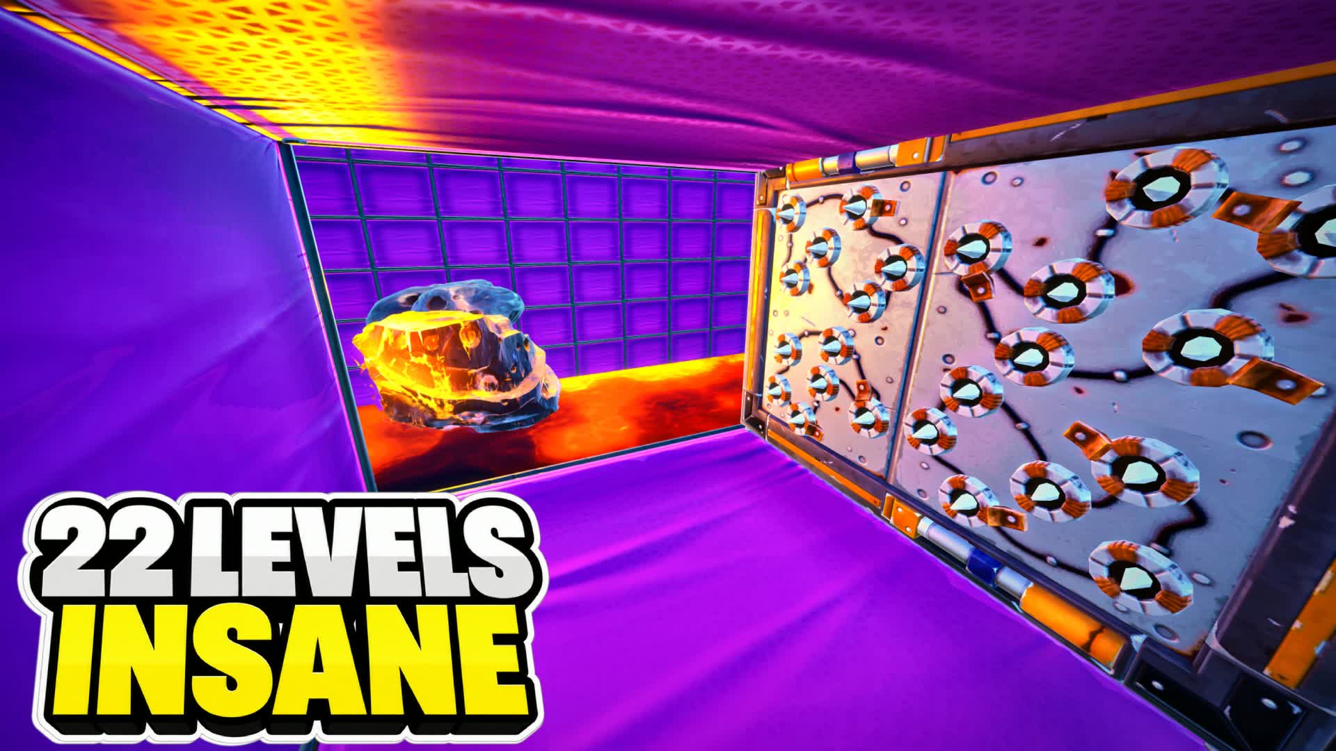 INSANE PARKOUR ( 9988 ) 22+ باركور صعب — Fortnite Creative map