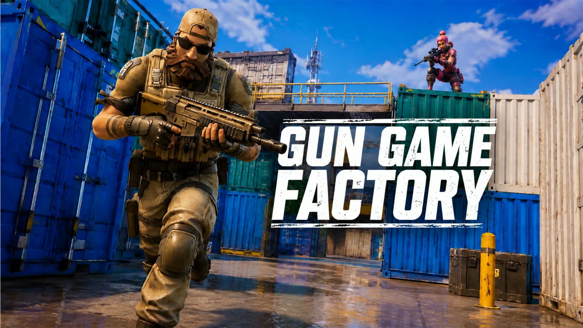 FACTORY - GUN GAME β Fortnite Creative map