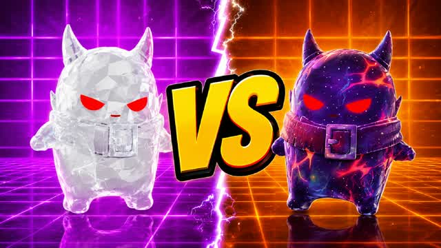 RED VS BLUE๐ด๐ตUNREAL BATTLE โ Fortnite Creative map