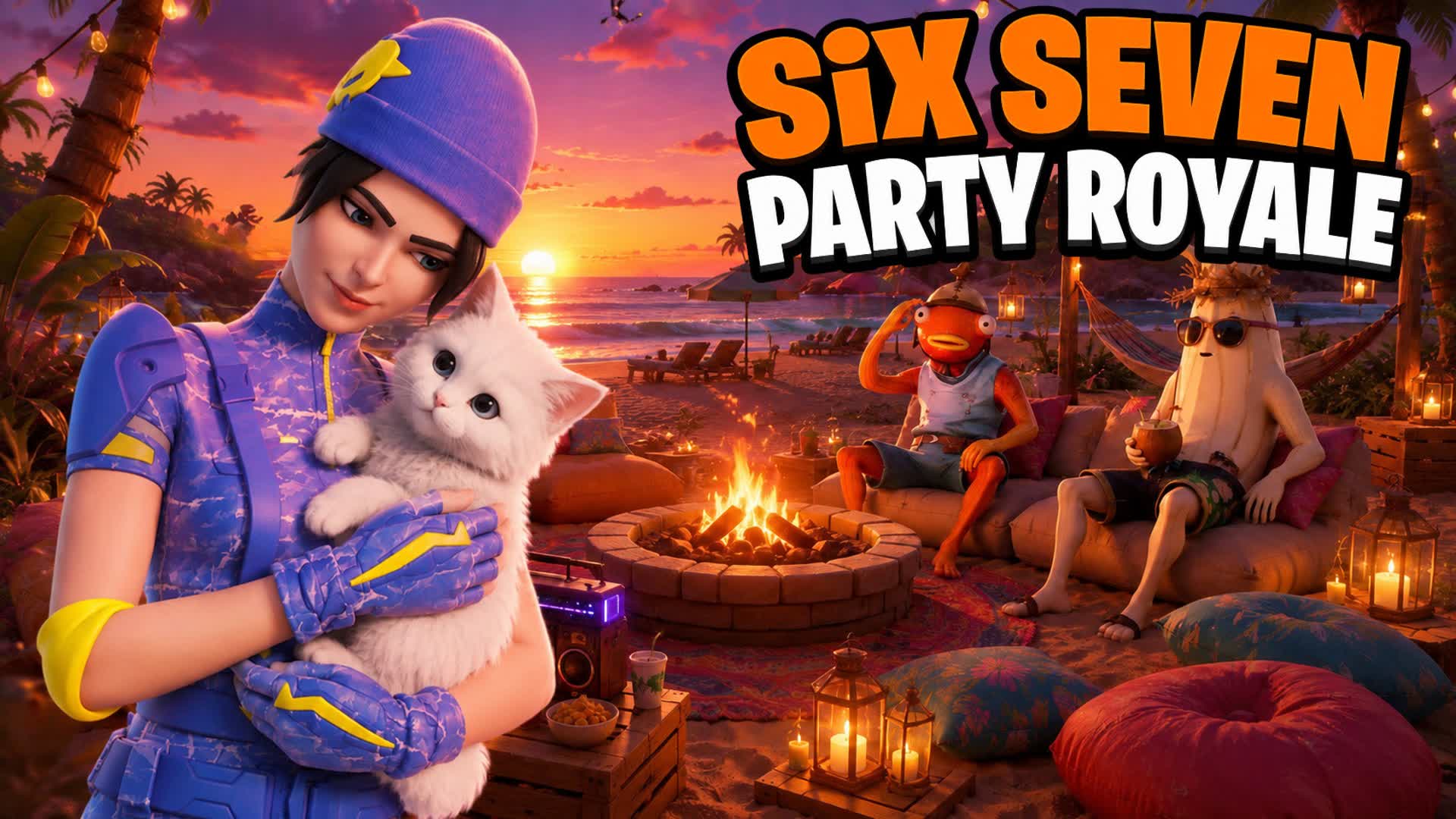 🏖️67 PARTY ROYAEL🏖️ — Fortnite Creative map