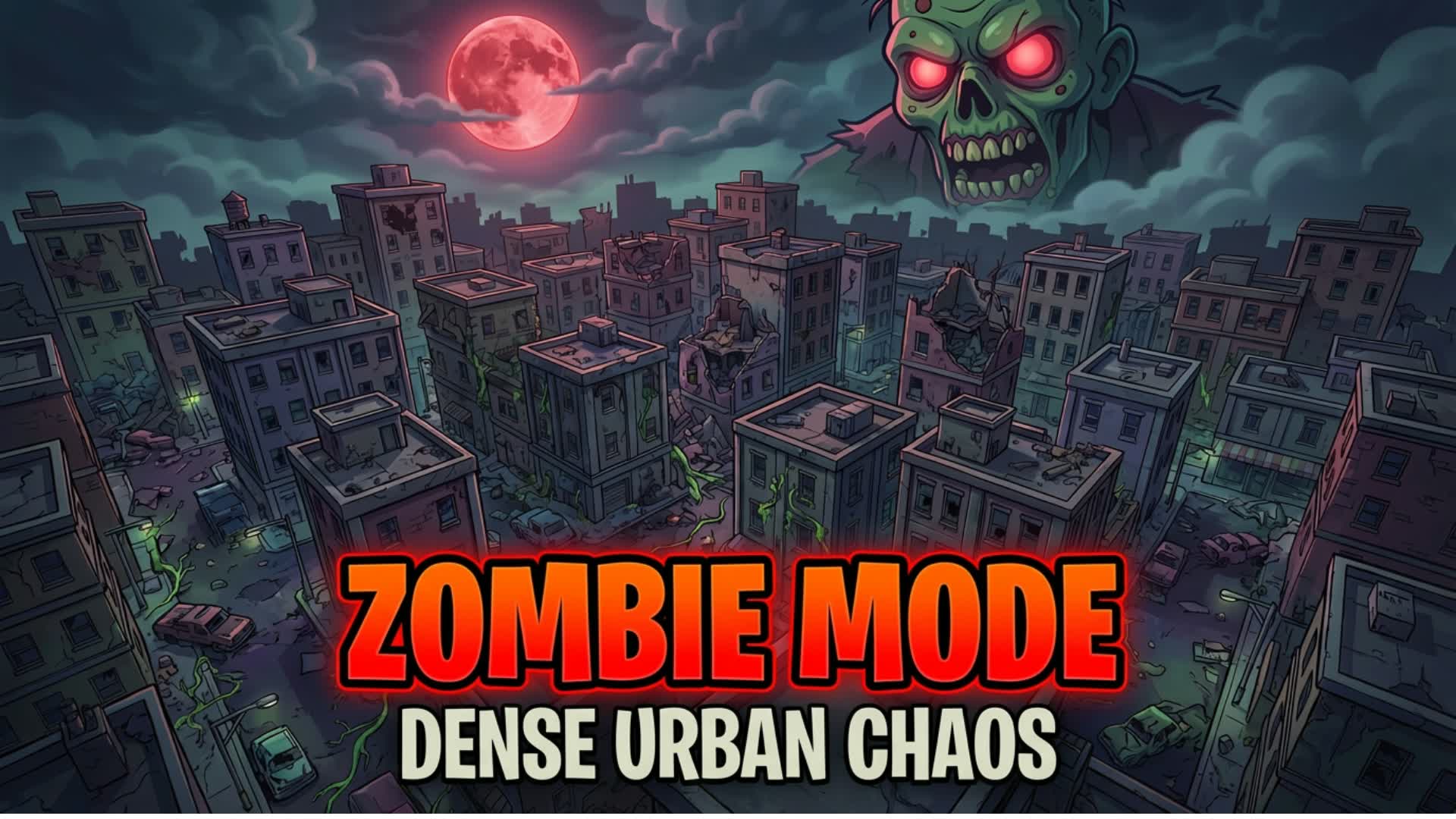 ZOMBIE MODE — Fortnite Creative map