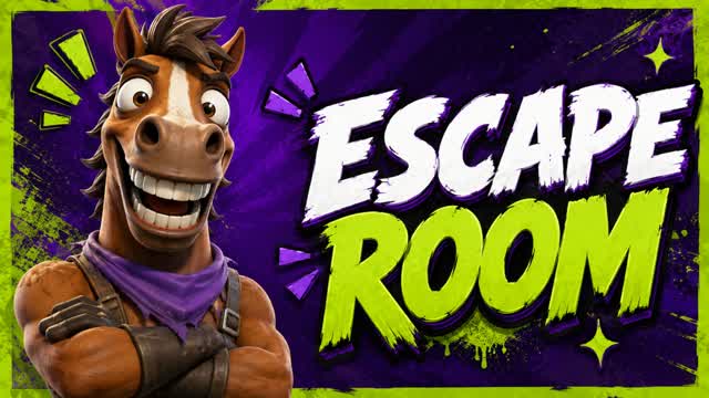CRAZY HORSE ESCAPE ROOM π΄ β Fortnite Creative map