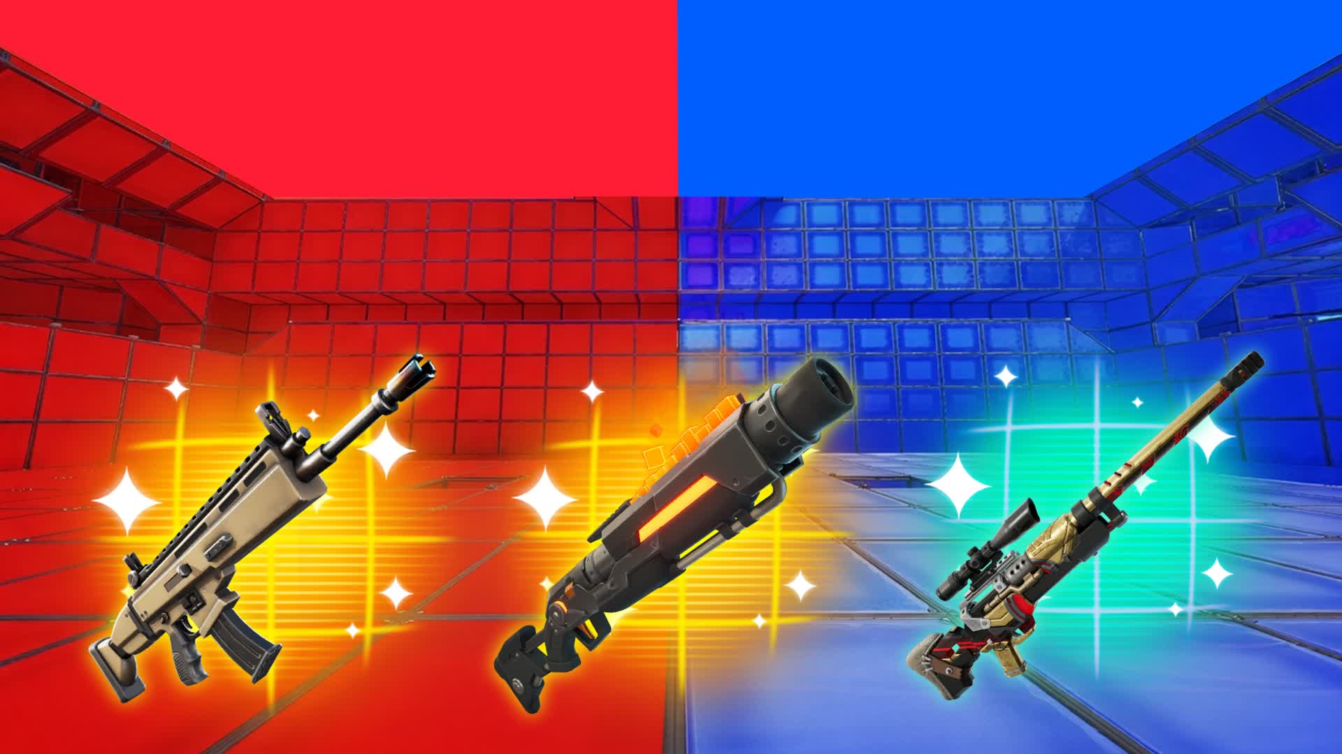 RVB RED VS BLUE BRIAN β Fortnite Creative map