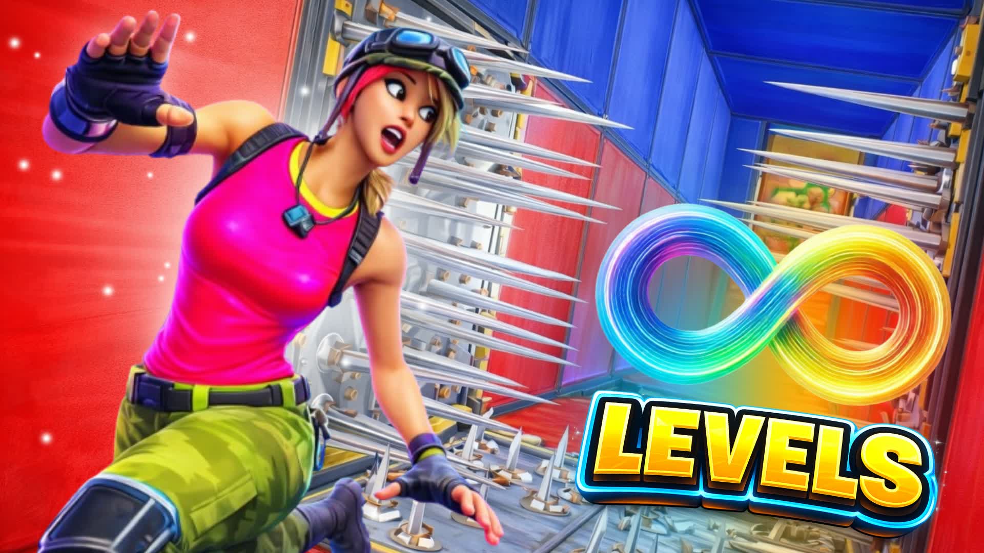 🔥RAGEBAIT PARKOUR — Fortnite Creative map