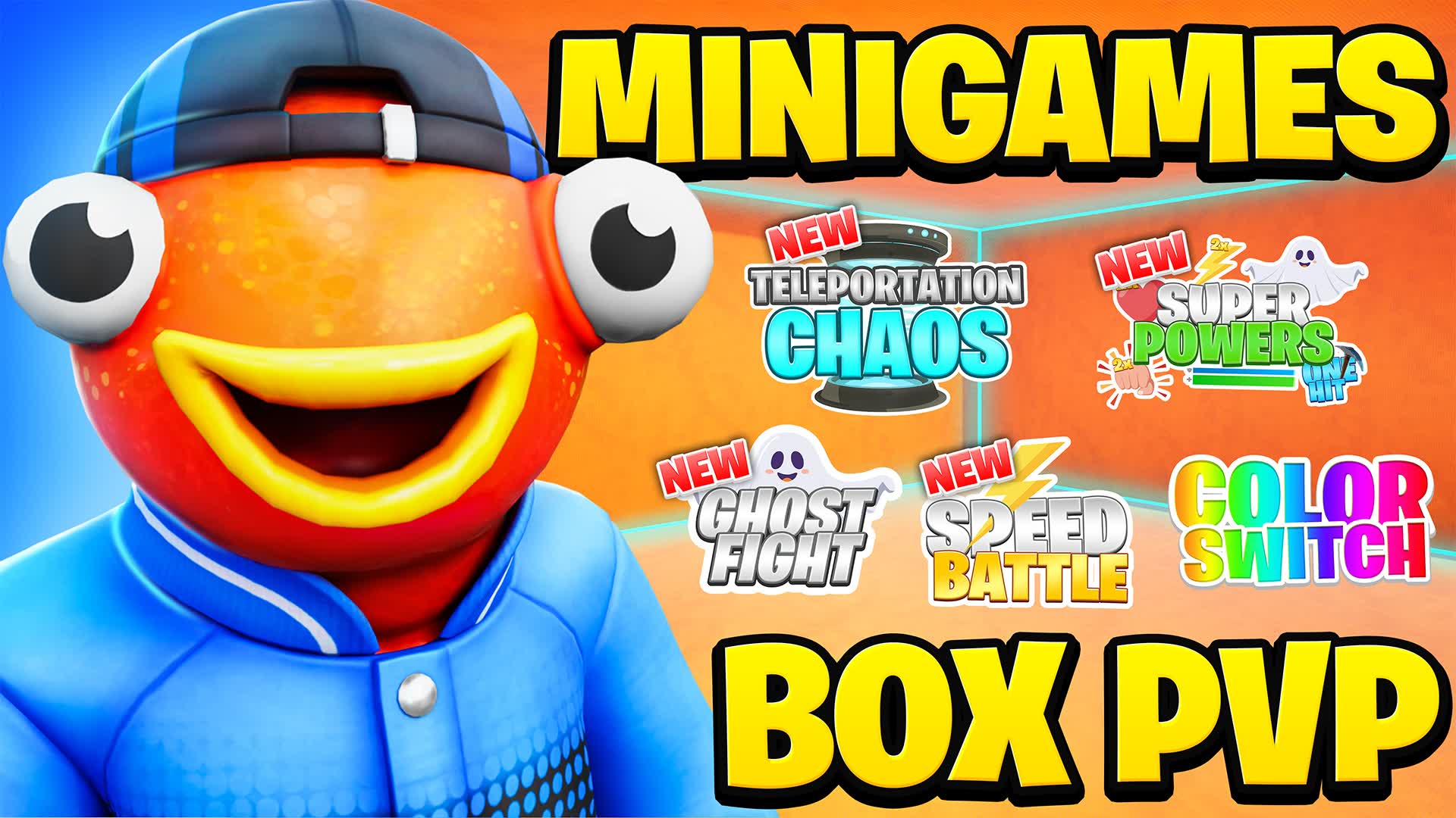 MINIGAME BOX FIGHTS 📦MINIGAMES — Fortnite Creative map