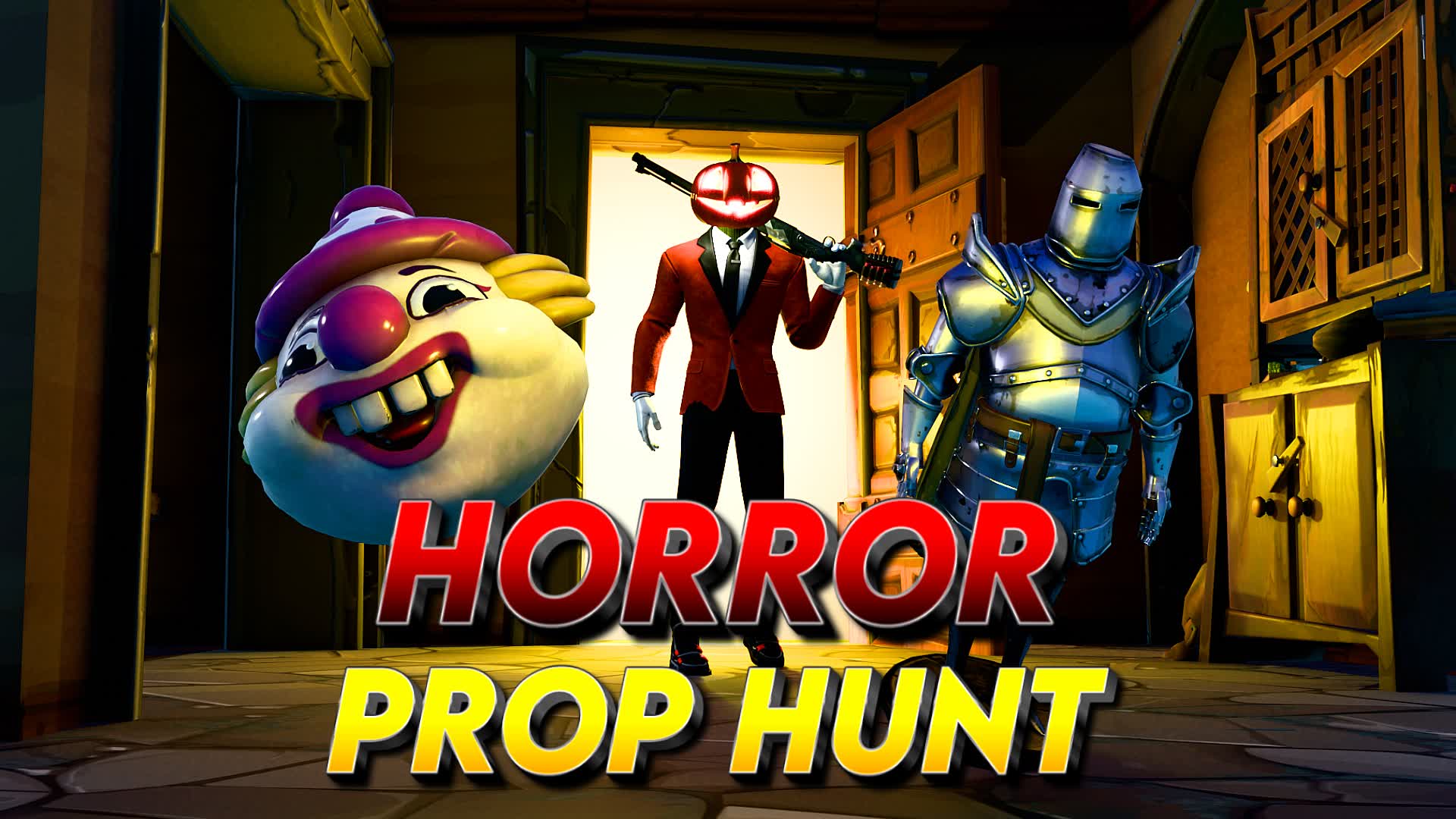 HORROR PROP HUNT β Fortnite Creative map