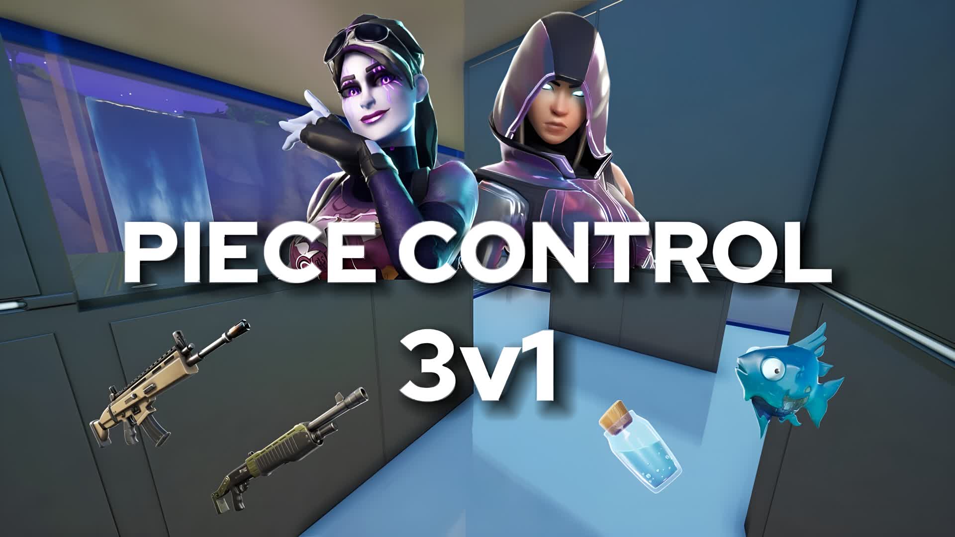 PIECE CONTROL 3V1 — Fortnite Creative map