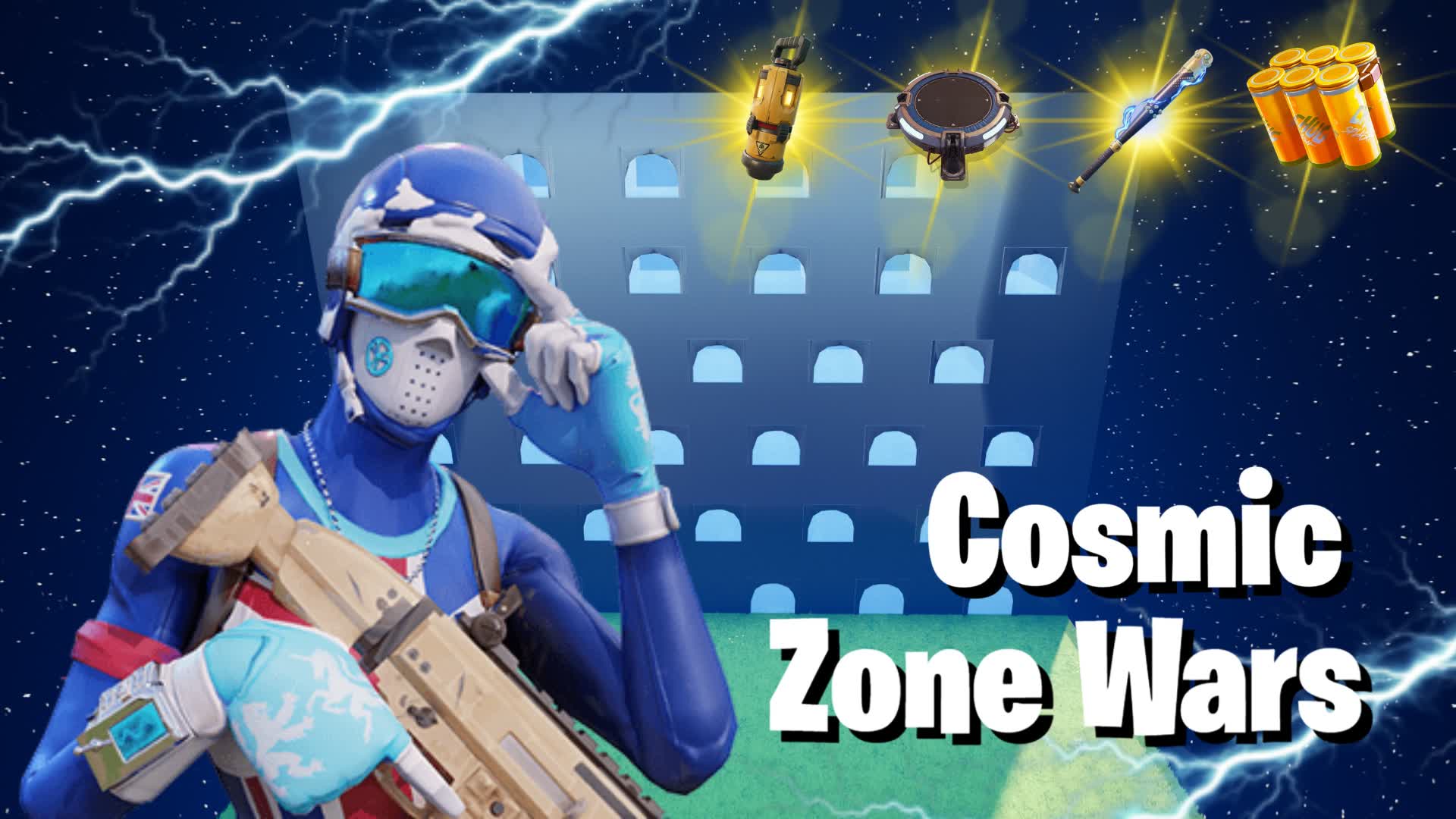 The Best Zone Wars (32 players) — Fortnite Creative map
