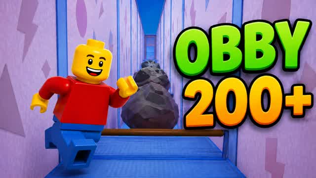 OBBY 200+ — Fortnite Creative map