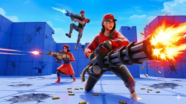 RED VS BLUE ANTI NUKE 🔴🔵 — Fortnite Creative map