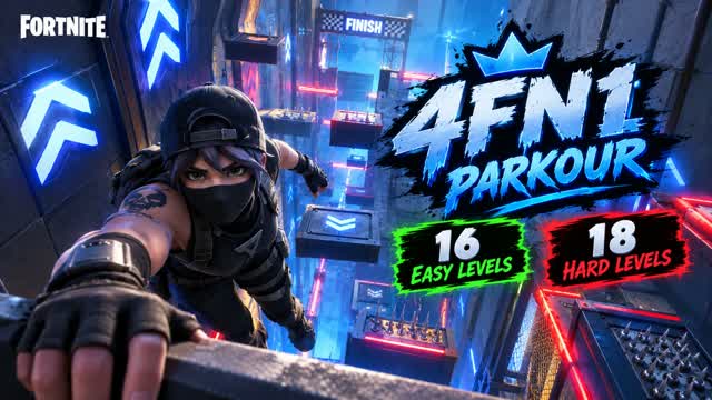 🔥BVVV / PARKOUR🔥 — Fortnite Creative map