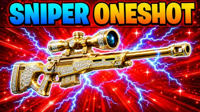 SNIPER ONESHOT PRACTICE🎯 — Fortnite Creative map