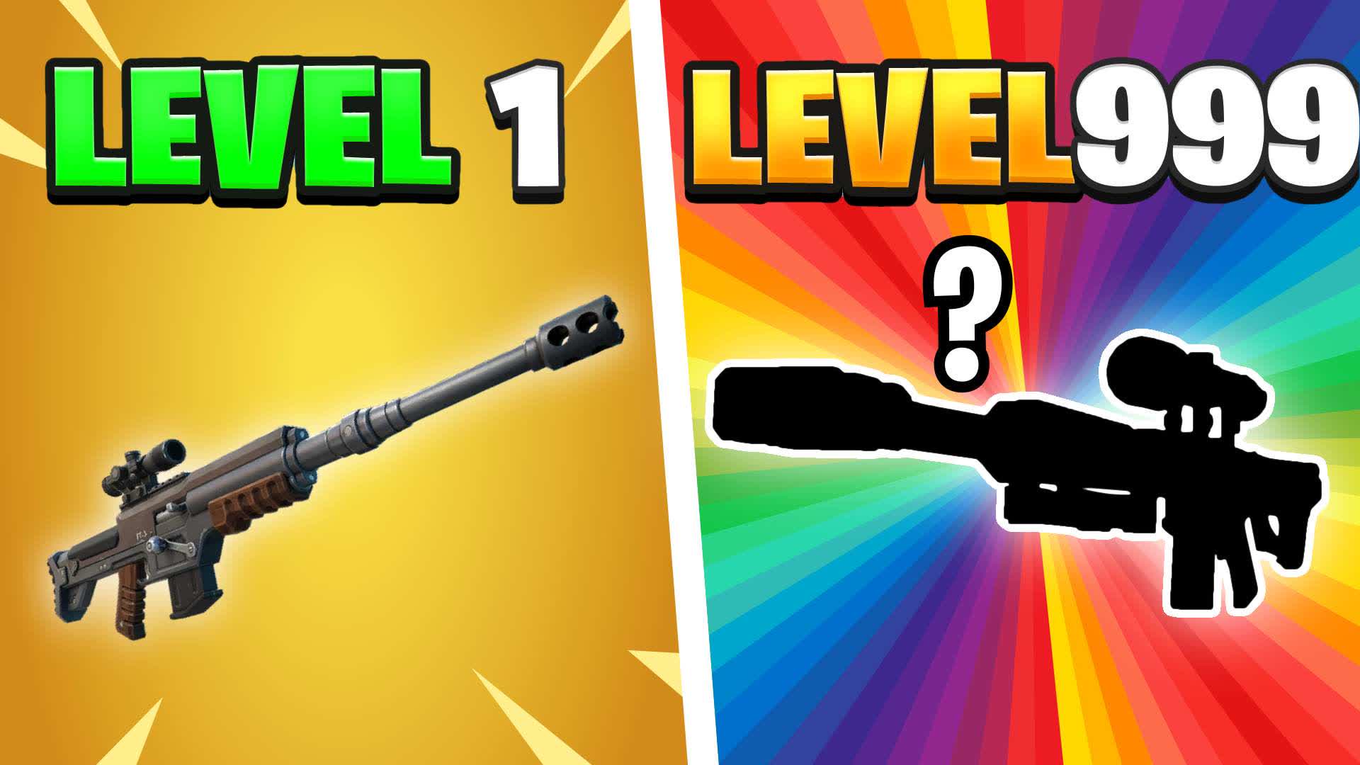sniper gun game — Fortnite Creative map
