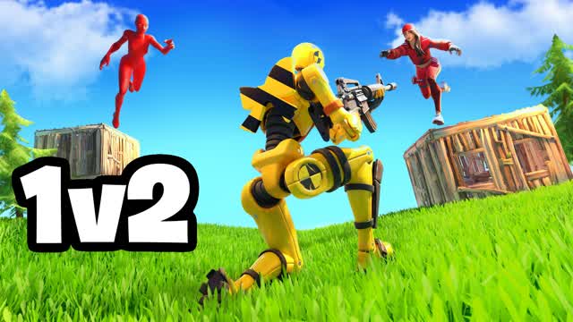 1V2 CLUTCH REALISTICS - FINEST SPEED 2V1 — Fortnite Creative map