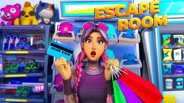 ESCAPE ROOM - SHOPPING — Fortnite Creative map