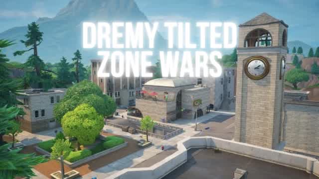 DREMY TILTED ZONE WARS — Fortnite Creative map