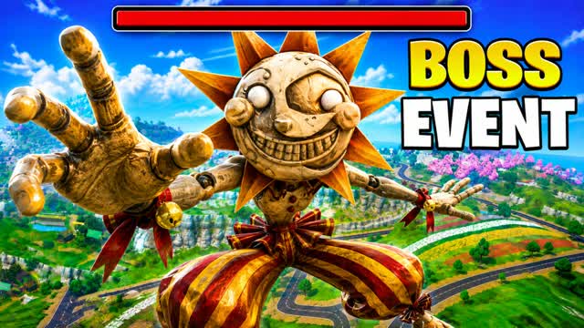 SUN BOSS FIGHT EVENT - BOSSFIGHT โ Fortnite Creative map