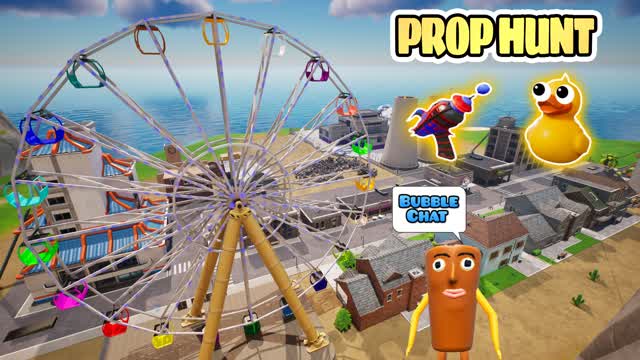 ESCONDITE THE VILLAGE PROP HUNT โ Fortnite Creative map
