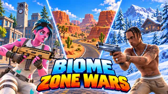 BIOME ZONE WARS π LATE GAME β Fortnite Creative map