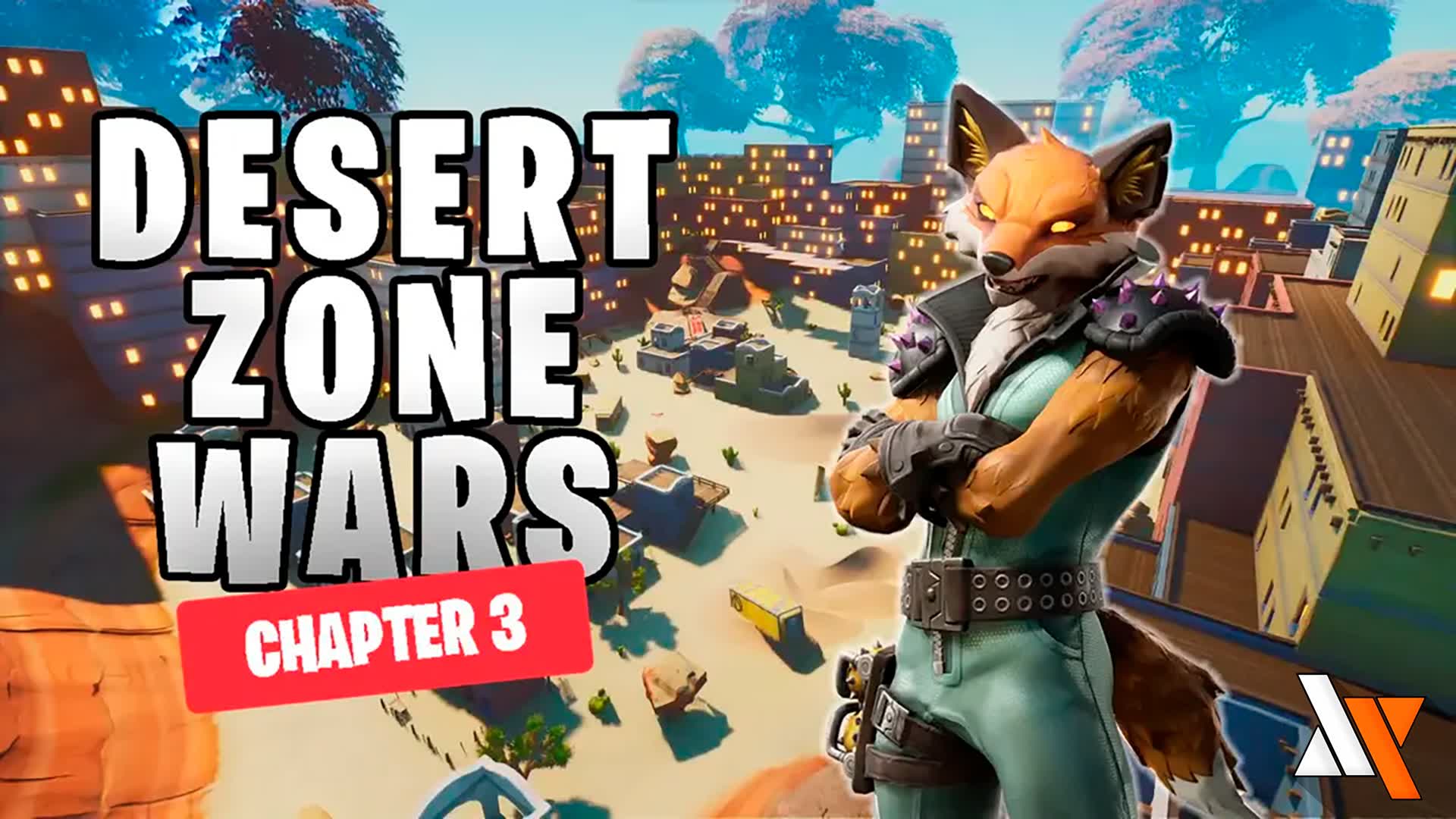 Desert Zone Wars - Chapter 3 — Fortnite Creative map