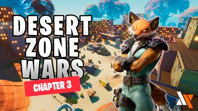 Desert Zone Wars - Chapter 3 โ Fortnite Creative map