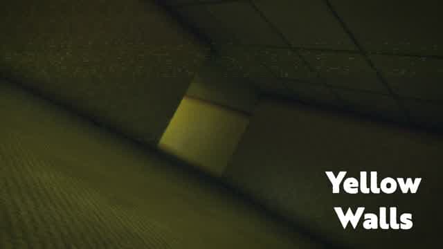 Yellow Walls Horror — Fortnite Creative map