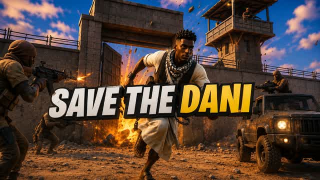 SAVE THE DANI PARKOUR — Fortnite Creative map