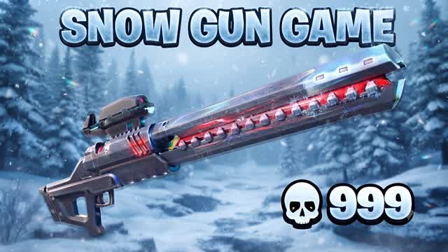 ❄SNOW GUN GAME 🔫 ONE SHOT🎯(FFA) — Fortnite Creative map