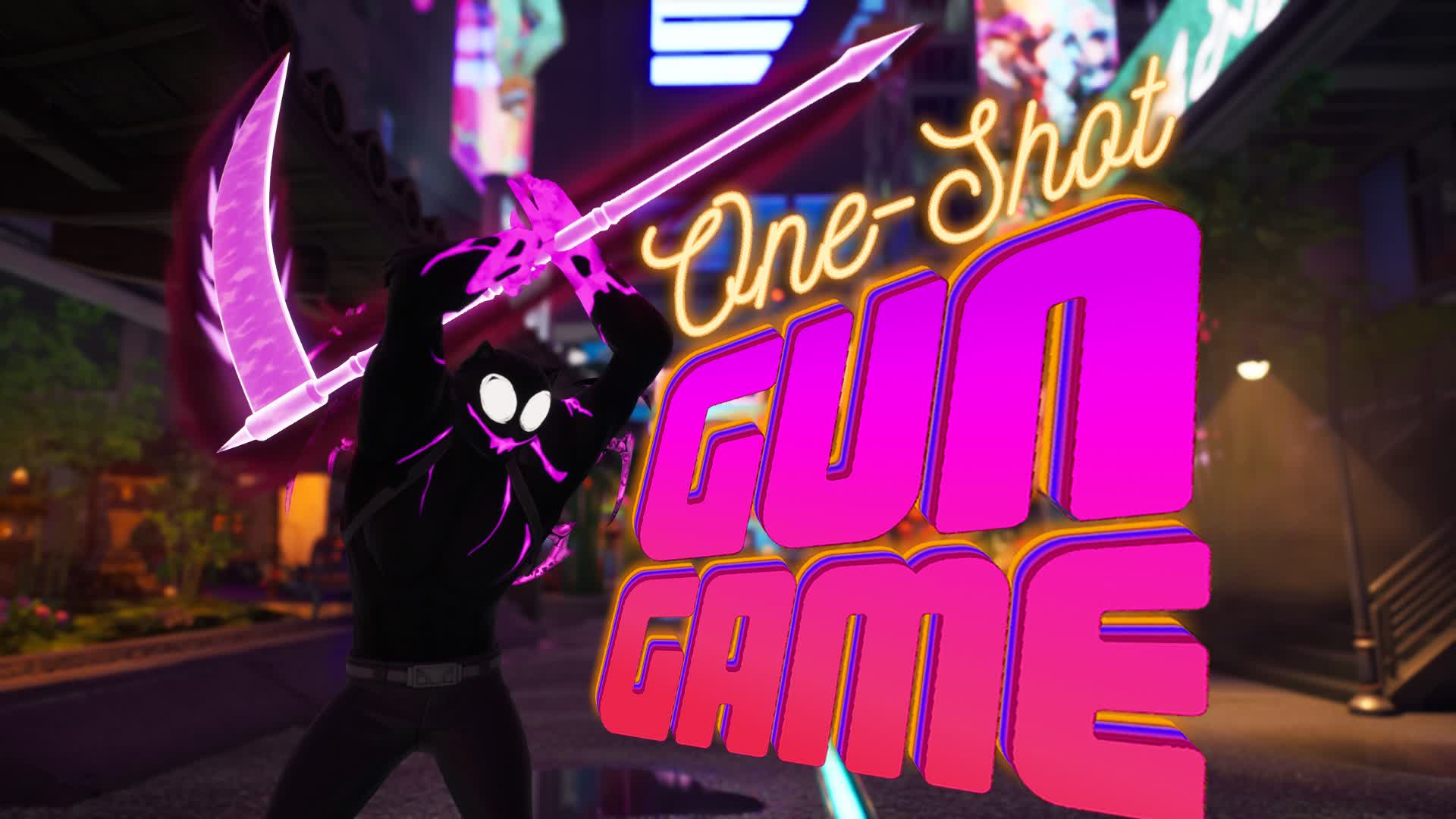 CyberCityJapan One-Shot GunGame — Fortnite Creative map