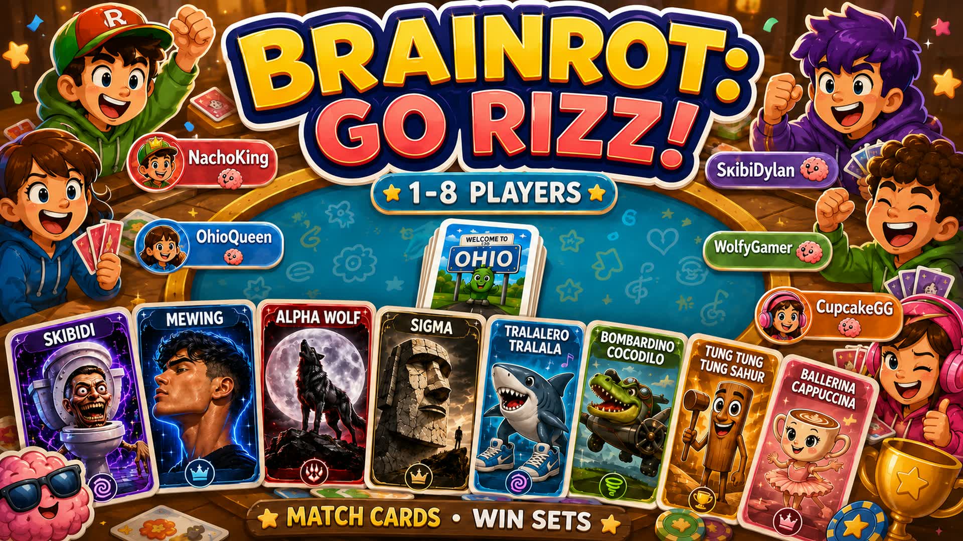 Brainrot: Go Rizz! β Fortnite Creative map