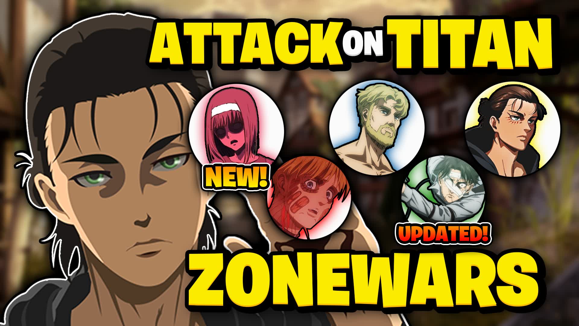 AoT ZONE WARS β Fortnite Creative map