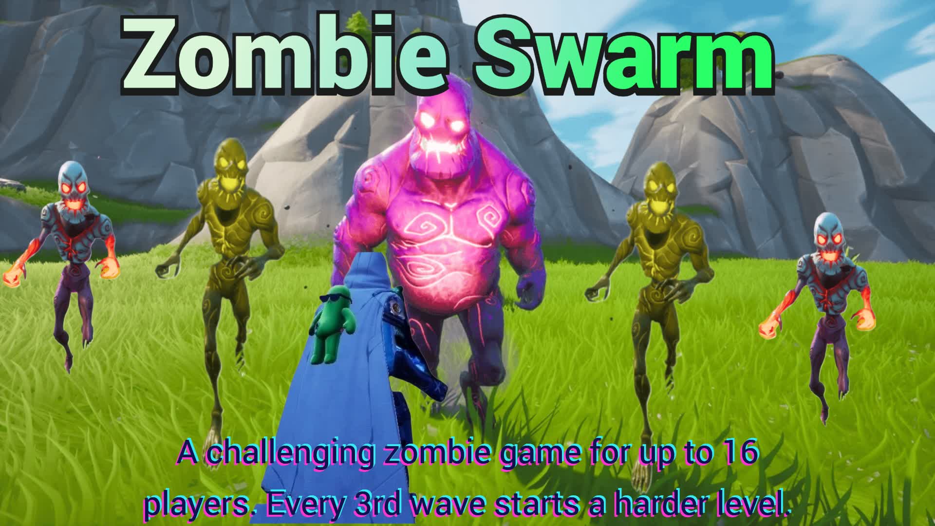 Zombie Swarm — Fortnite Creative map