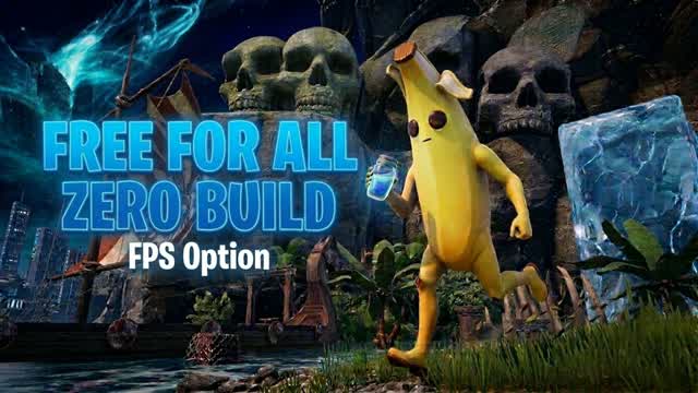 Mêlée générale zero build — Fortnite Creative map
