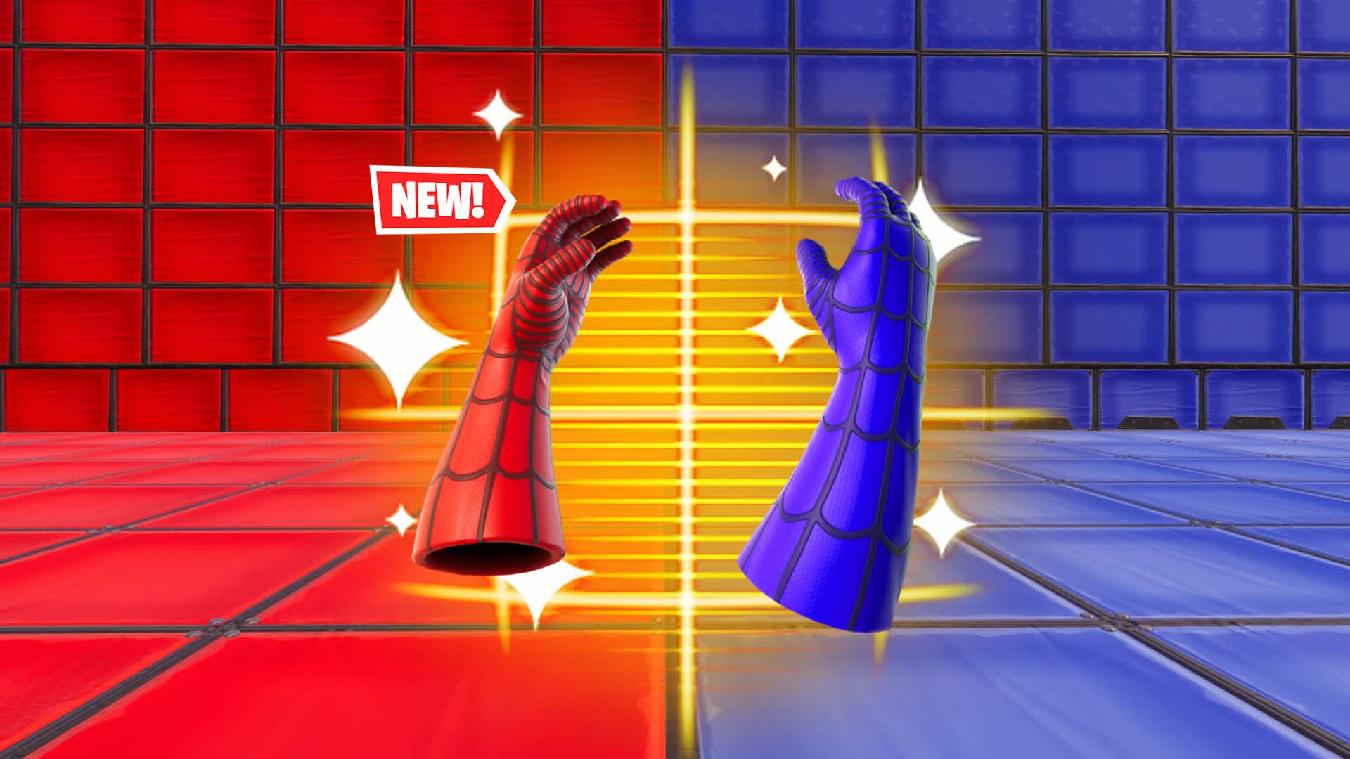 RED VS BLUE SPIDER-MAN 50V50 ๐ด๐ต โ Fortnite Creative map