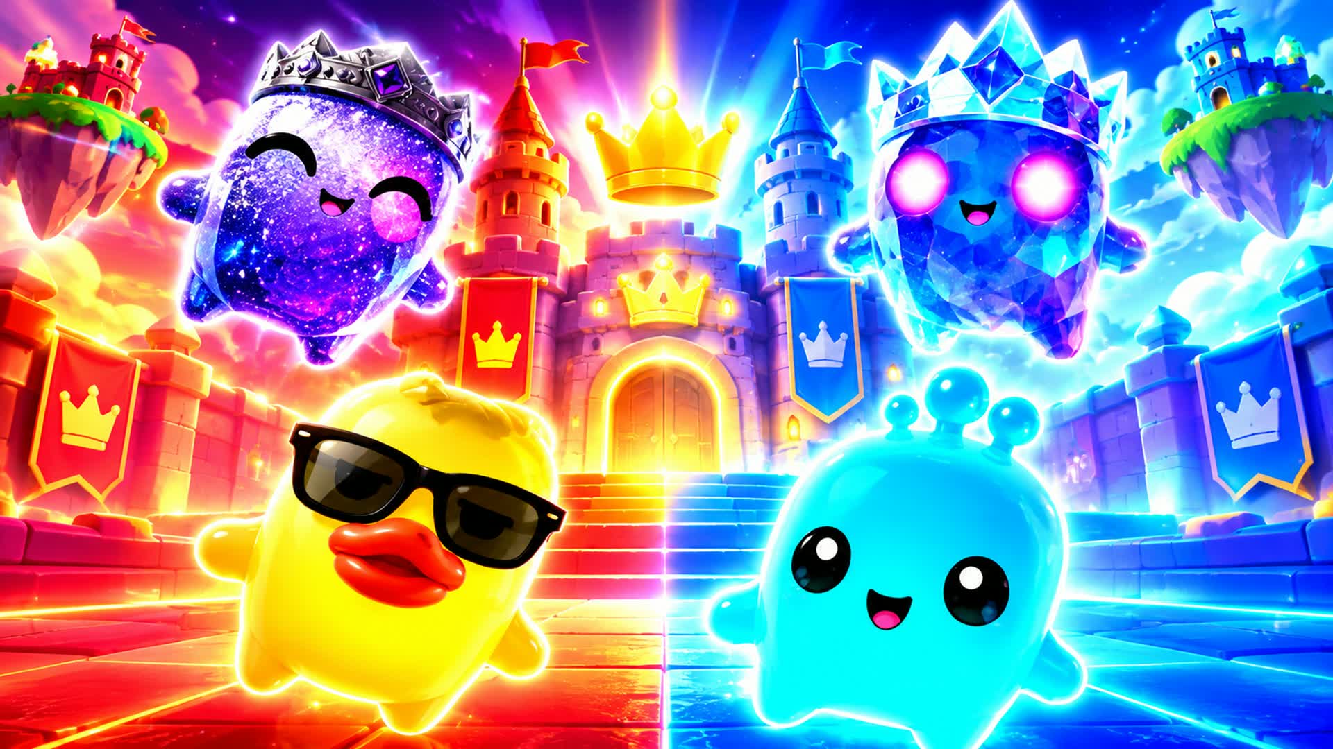 ๐ Red vs Blue ๐ Champion Quest โ Fortnite Creative map