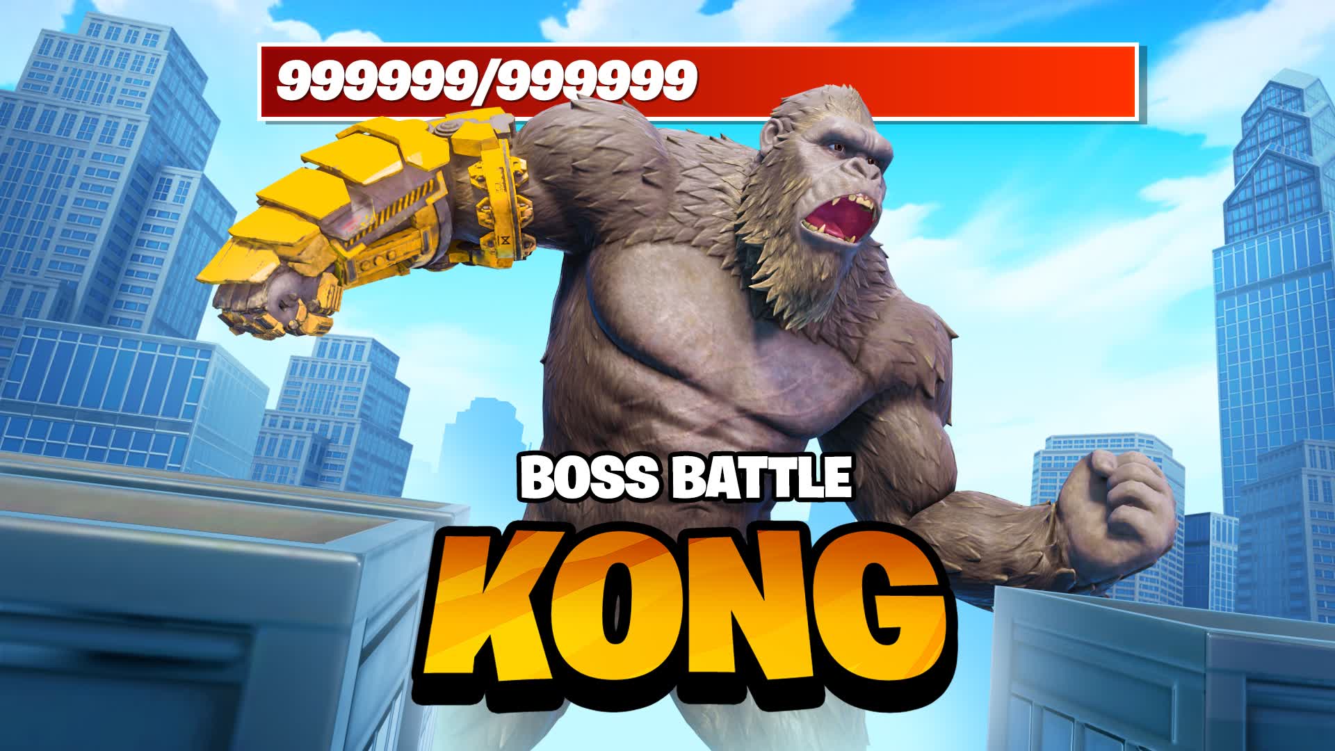 ๐KONG BOSS FIGHT โ Fortnite Creative map