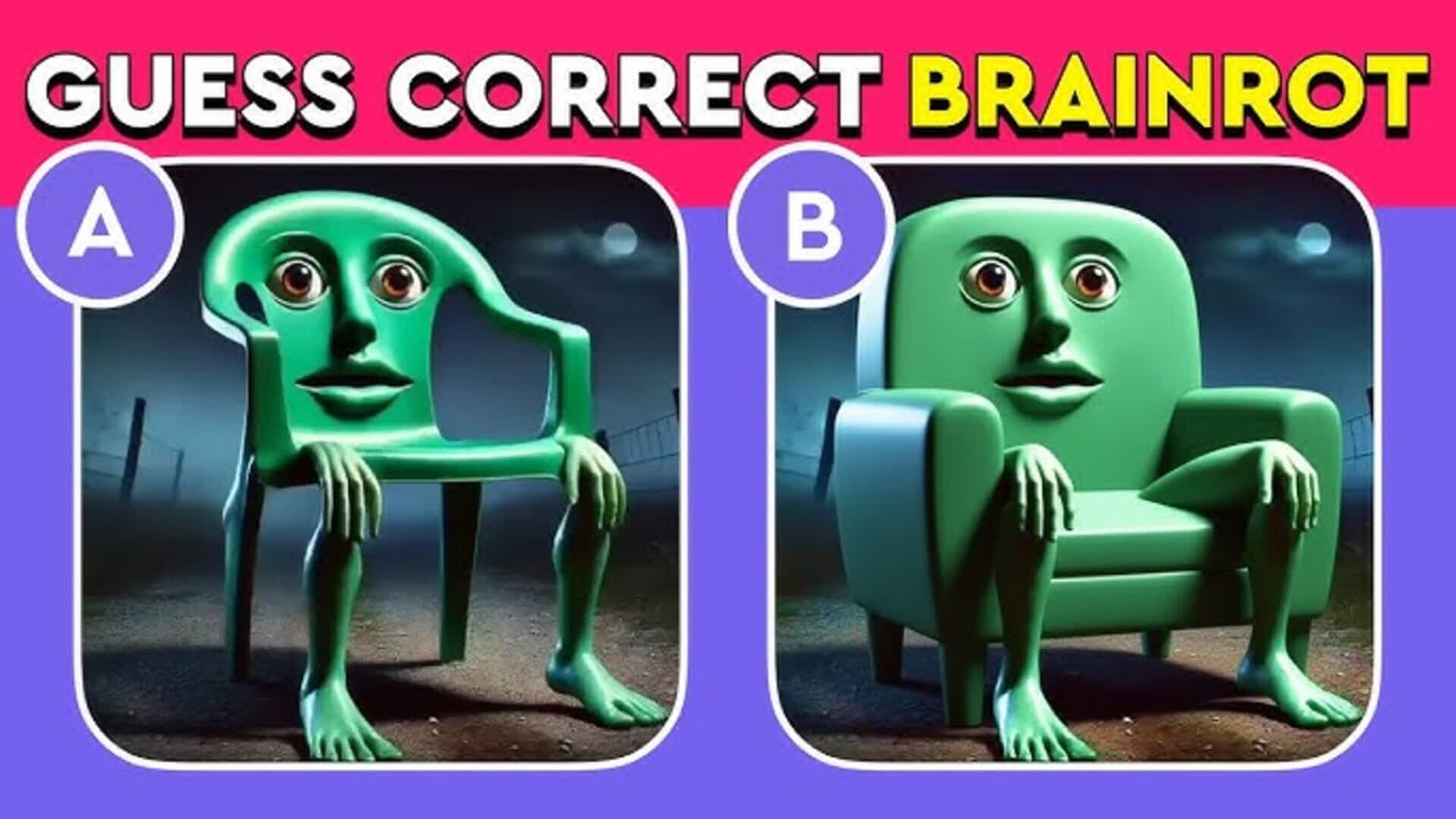 Guess The Real Brainroot IQ Minigame ๐ฎ โ Fortnite Creative map