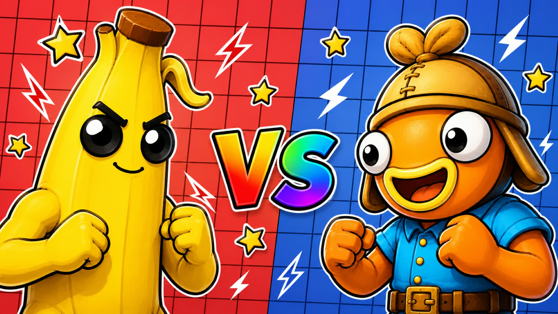 BANANA VS FISHSTICK — Fortnite Creative map