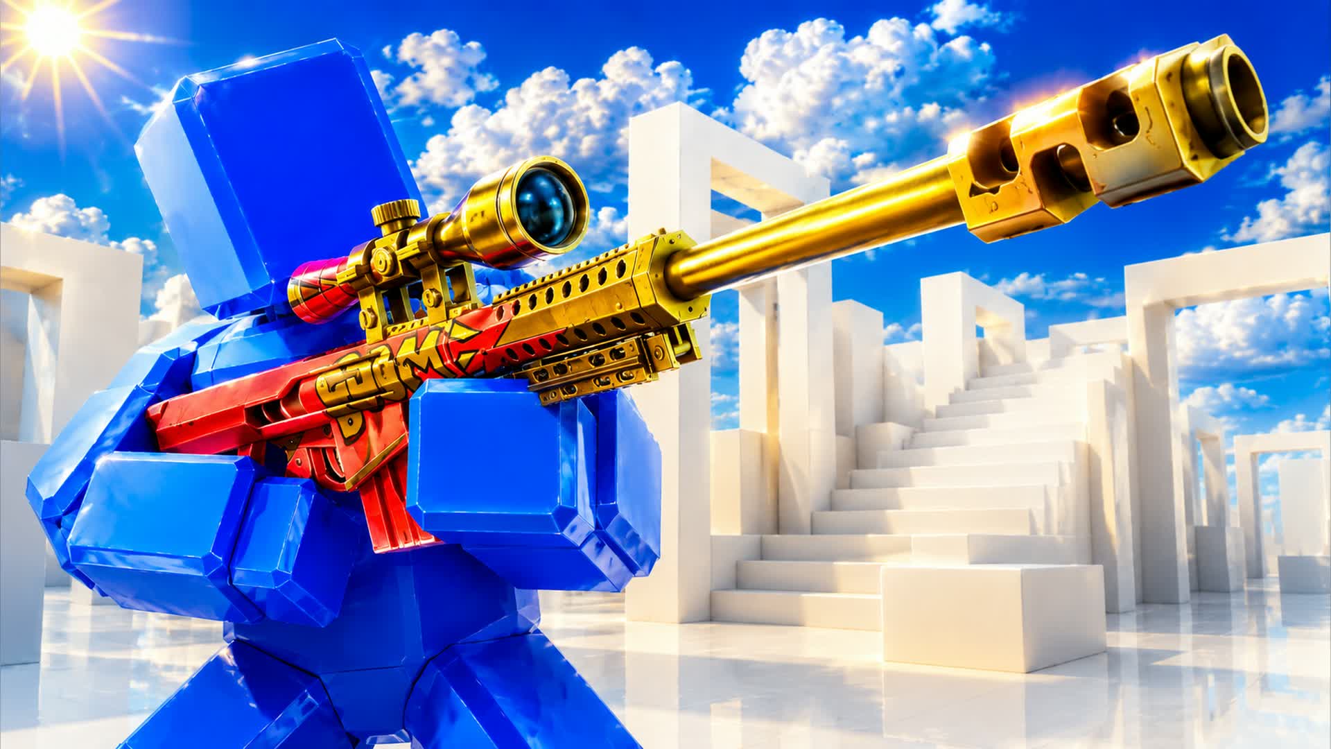 RED VS BLUE CRACKFIRE π΄π΅ β Fortnite Creative map