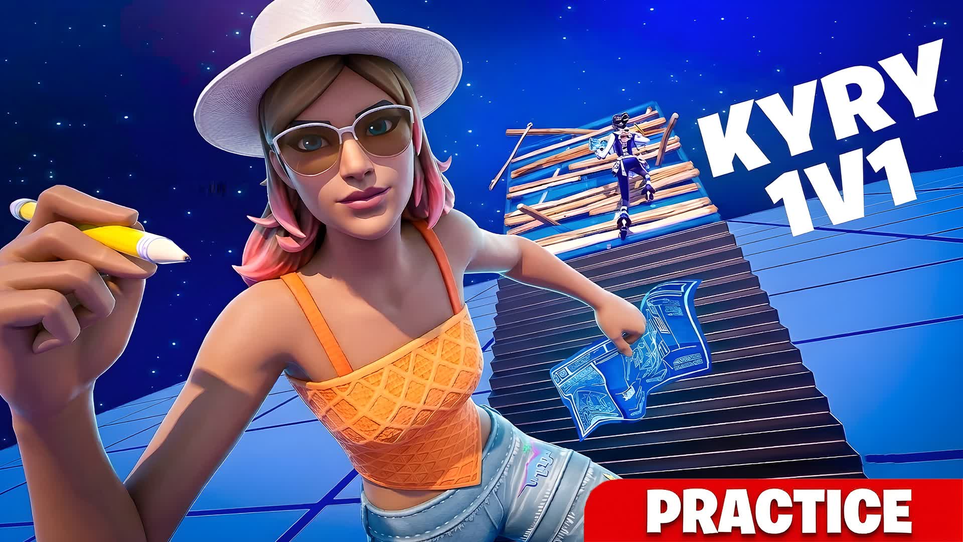 KYRY 1V1 BUILD FIGHT (AIM PRACTICE) β Fortnite Creative map