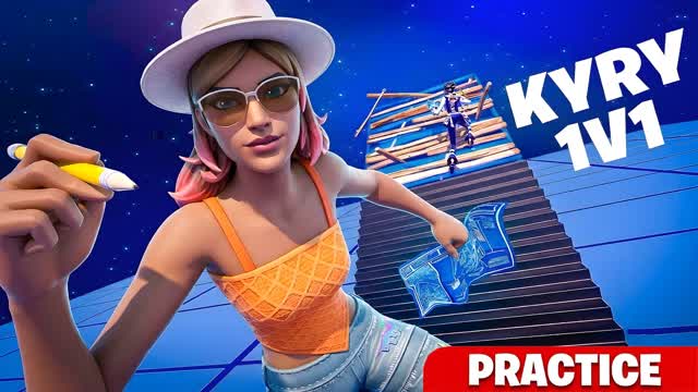 KYRY 1V1 BUILD FIGHT (AIM PRACTICE) β Fortnite Creative map