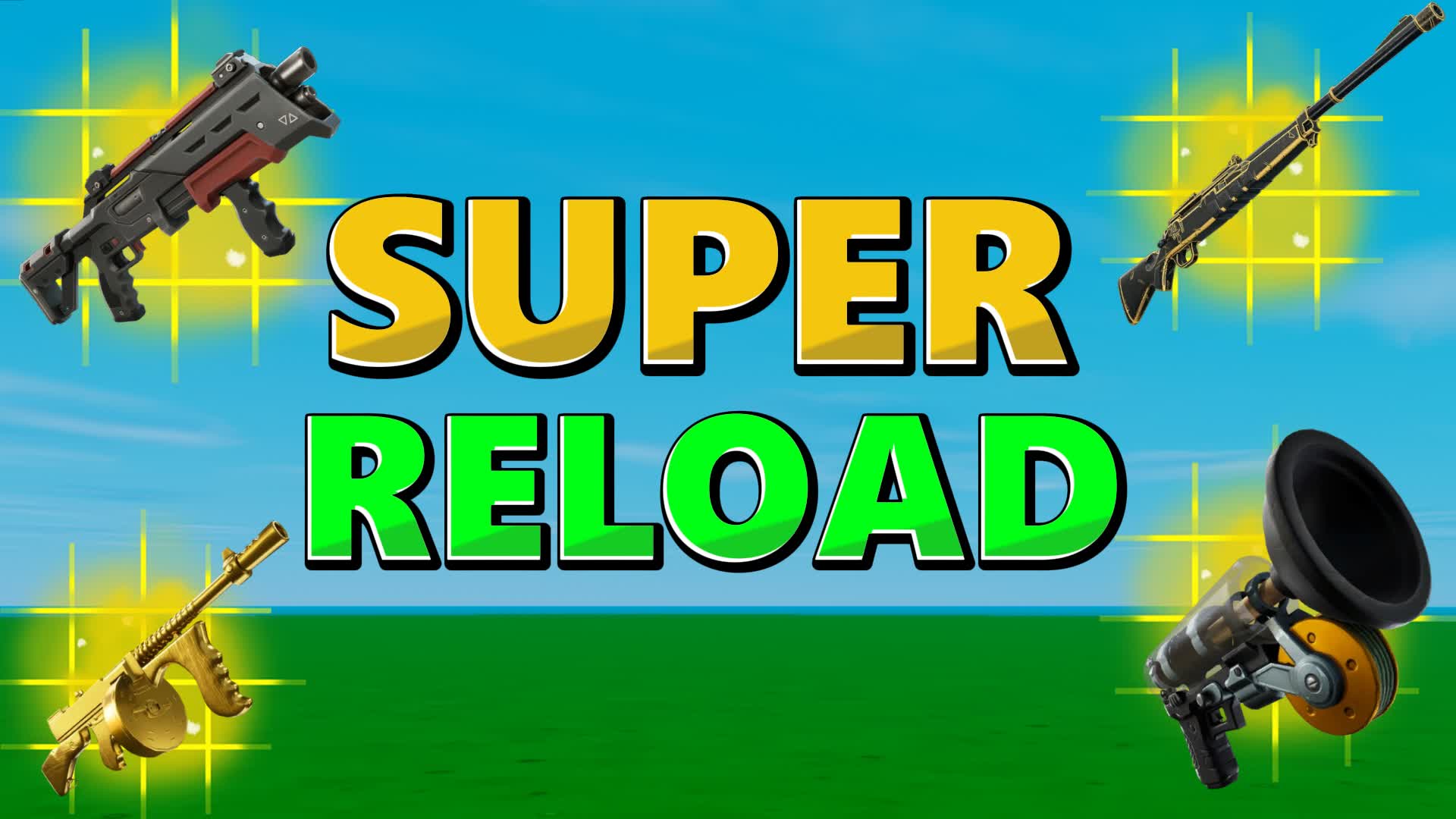 1v1v1 SUPER REALISTIC FREE FOR ALL — Fortnite Creative map