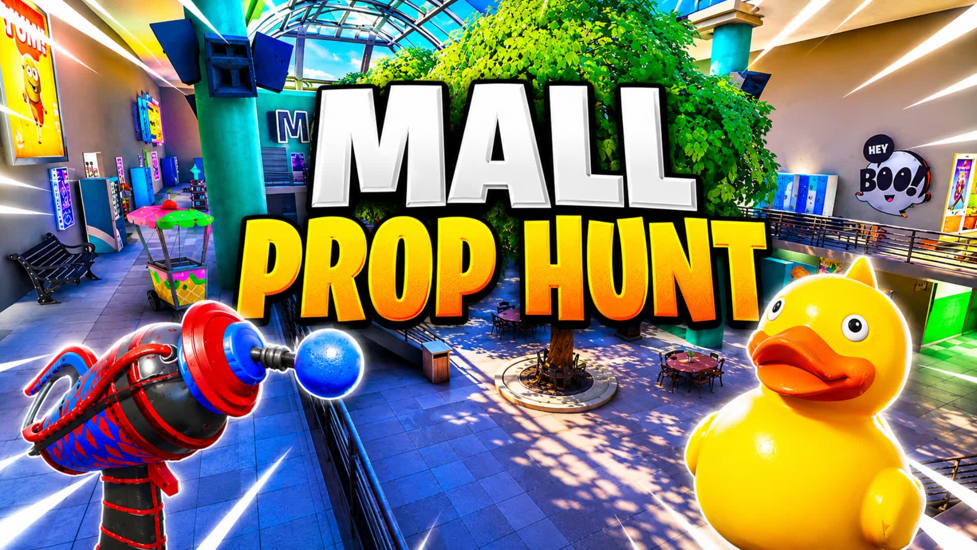 Mall Prop Hunt โ Fortnite Creative map
