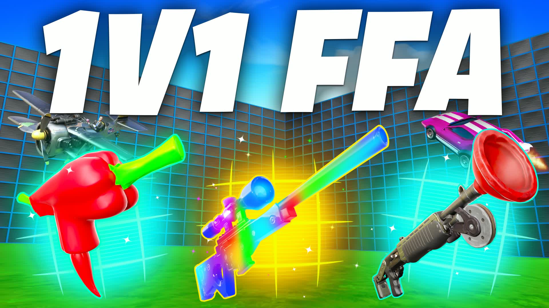 1V1 FFA — Fortnite Creative map