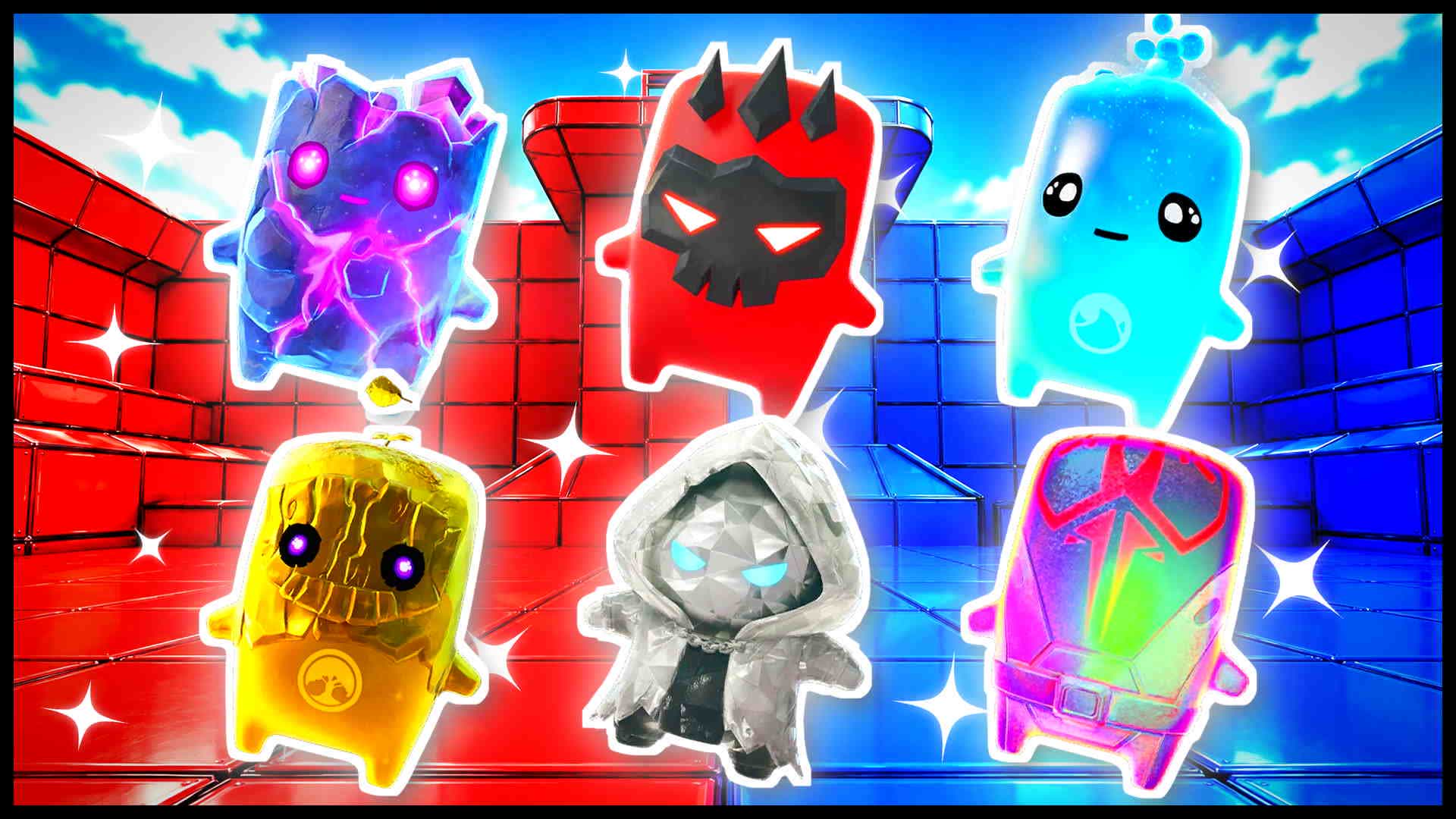 BLUE VS RED PRIME FLASH π΅π΄ β Fortnite Creative map