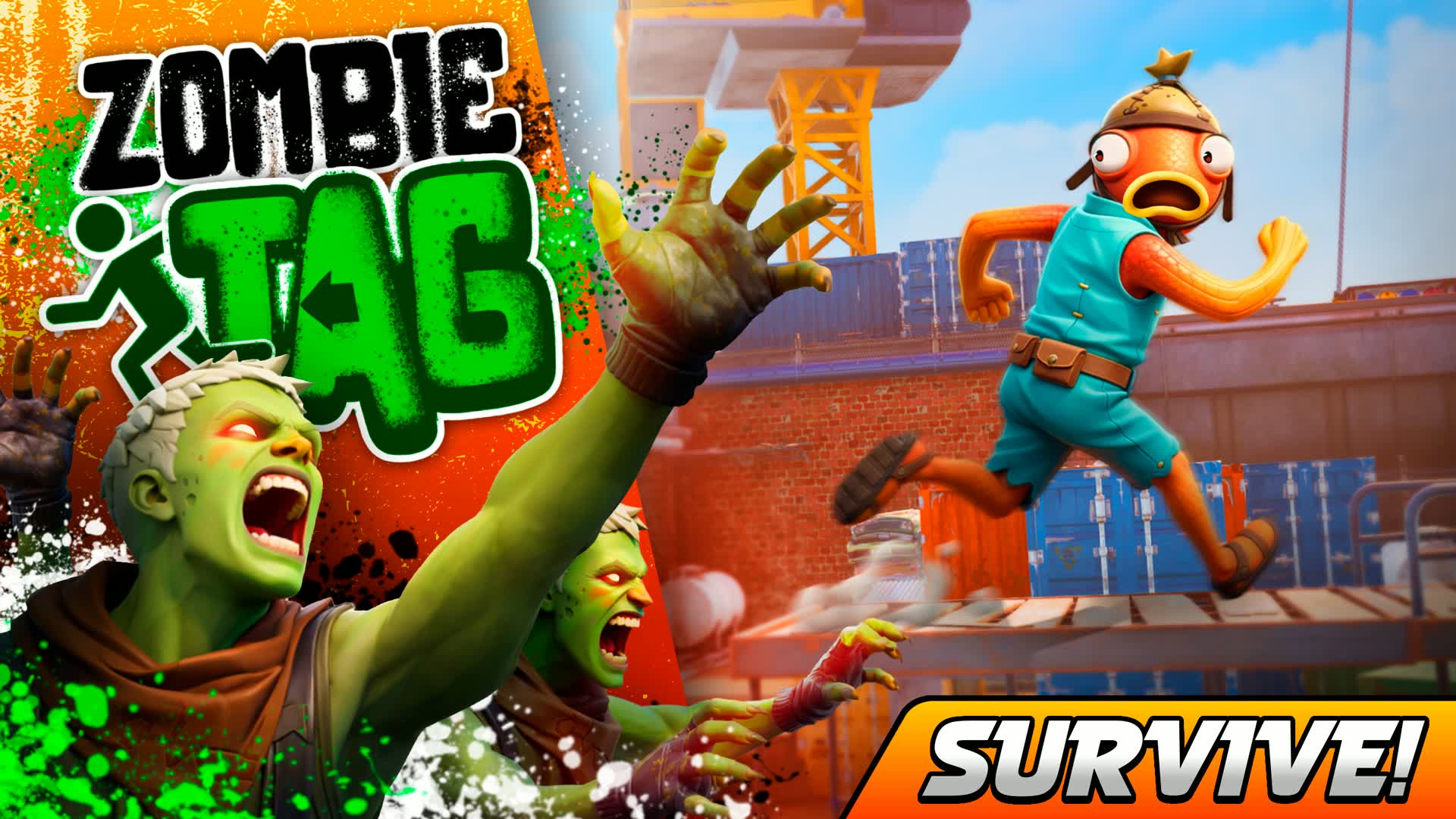 ZOMBIE TAG π§ β Fortnite Creative map