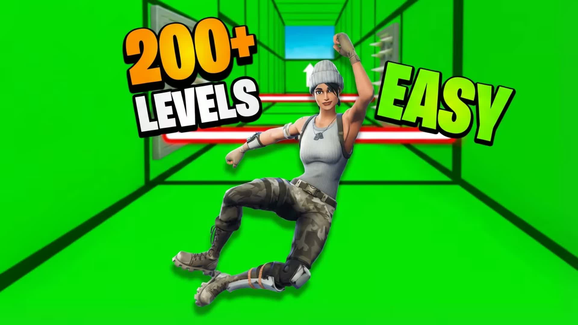 PARKOUR PAR DÉFAUT 200+ — Fortnite Creative map