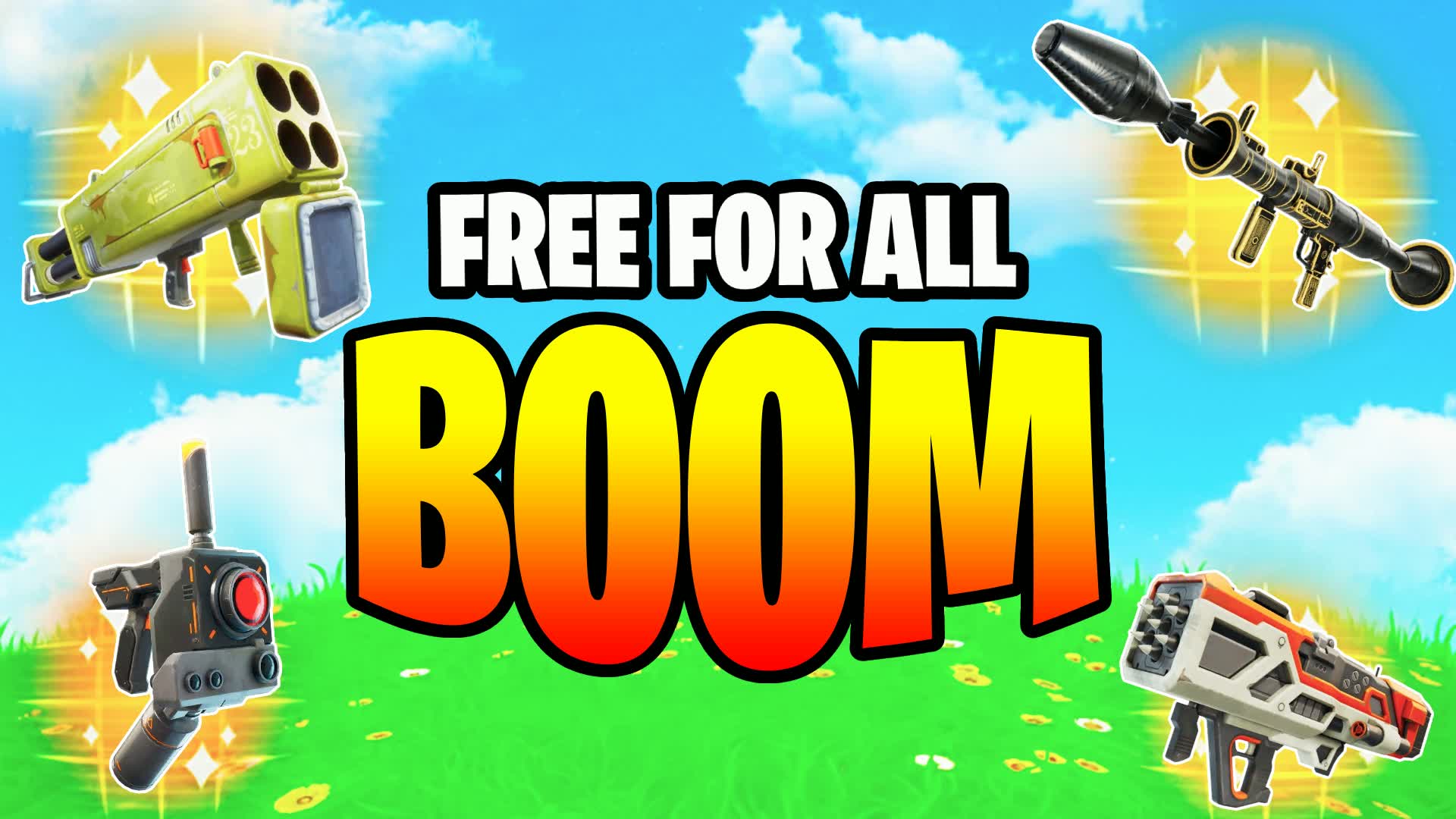 FREE FOR ALL BOOM — Fortnite Creative map